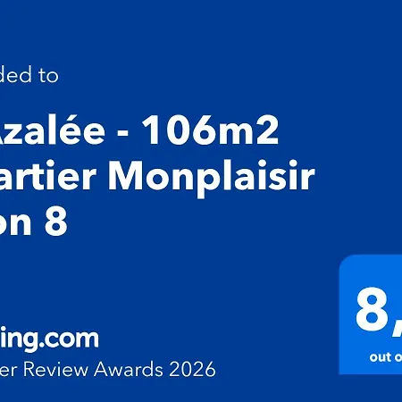 L'azalee - 106m2 Avec Balcons & Parking - Proche Hopitaux & Metro Lägenhet